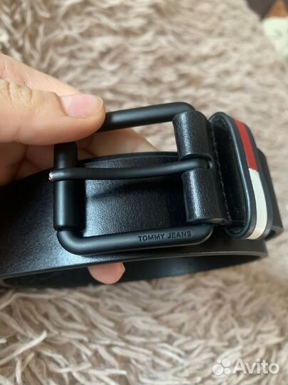 Кожаный ремень Tommy Hilfiger