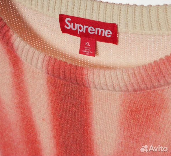 Свитер Supreme blurred logo