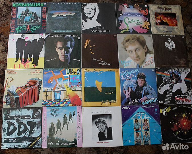Продам-обменяю пластинки из коллекции (разные)