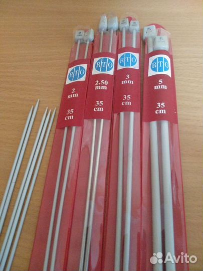 Спицы для вязания тефлон и крючки