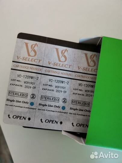 Картриджи EZ V-select, иглы для тату и татуажа