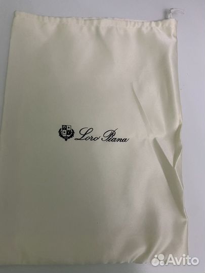 Лоферы Loro Piana черные 41 размер