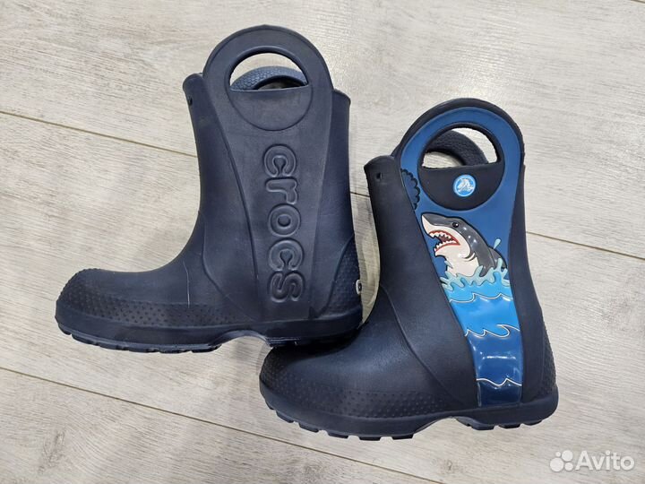 Сапоги резиновые Crocs детские