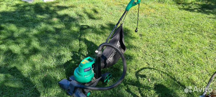 Садовый пылесос для листьев