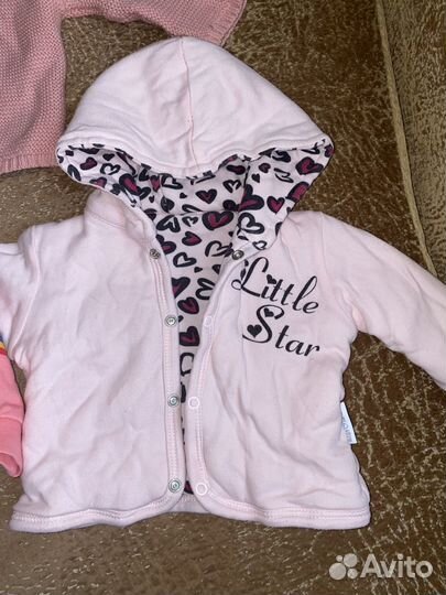 Пакет вещей на девочку 62