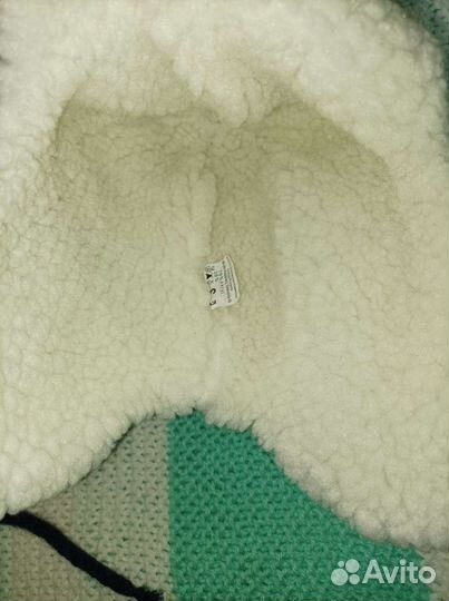 Шапка зимняя на мальчика до года