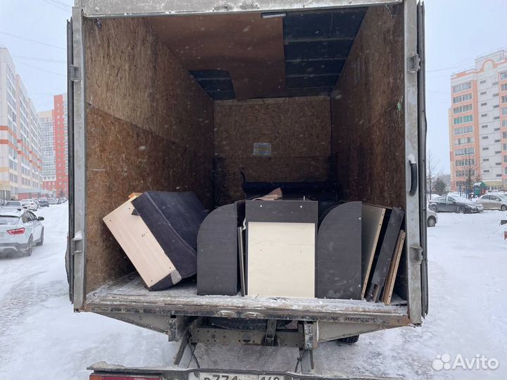 Грузоперевозки/Газель и грузчики вывоз мусора