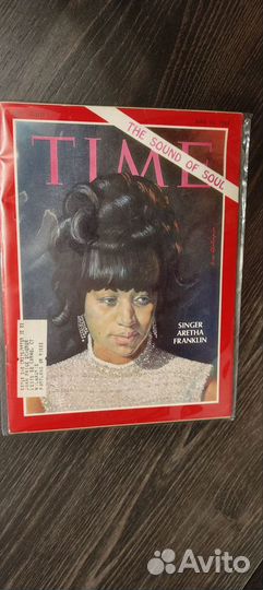 Журнал Time. Aretha Franklin 28.06.1968