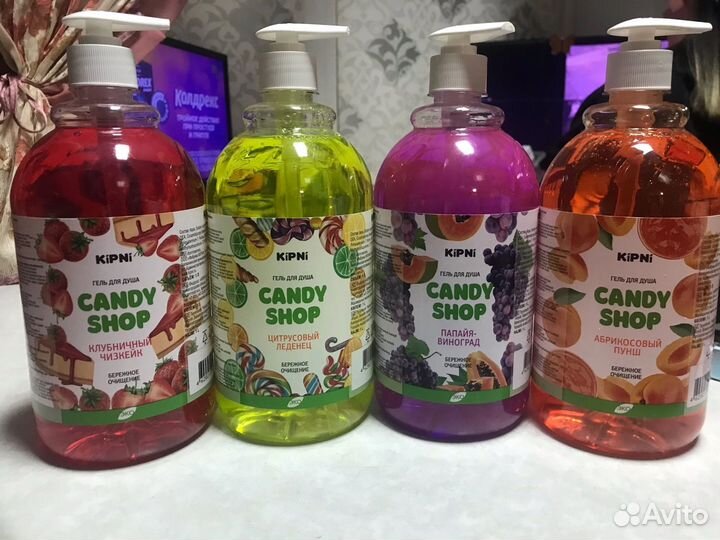 Гель для душа женский