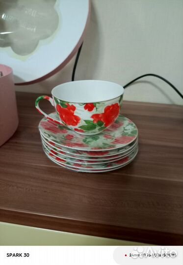 Чайный набор фарфор клеймо fine porcelain