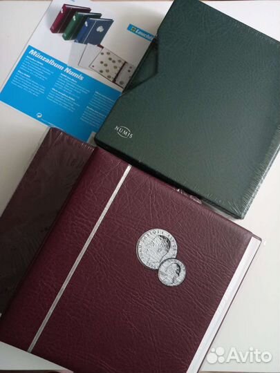 Альбом для монет в шубере Numis