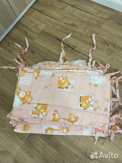 Бортики в детскую кроватку