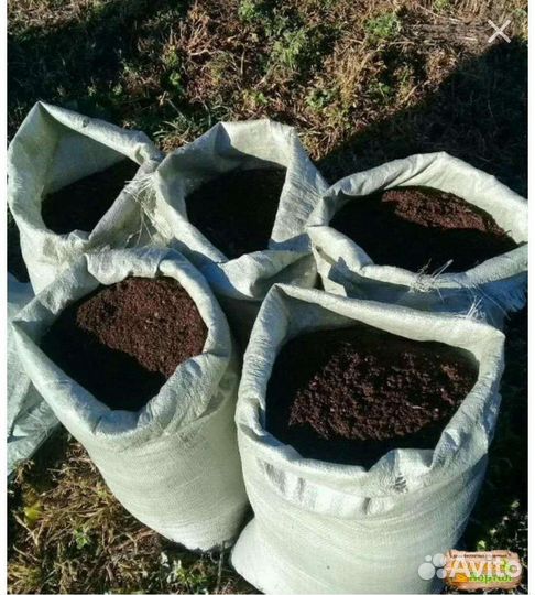 Перегной мешках Чернозем