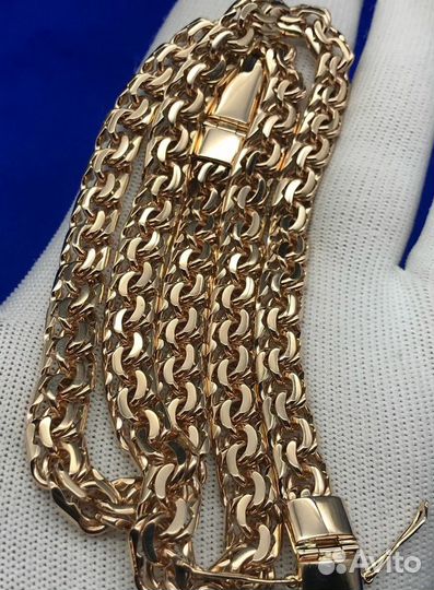 Золотая цепочка Бисмарк/Кардинал на заказ