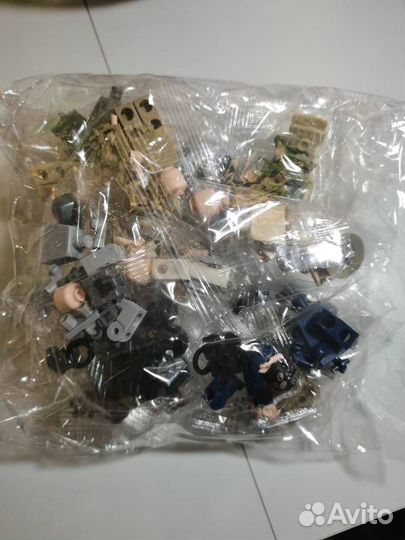 Lego фигурки солдатики