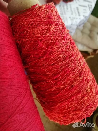 Пряжа кашемир с хлопком