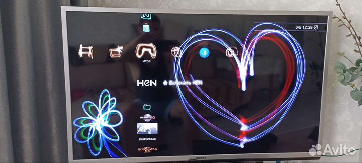 Игровая приставка ps3 super slim прошитая