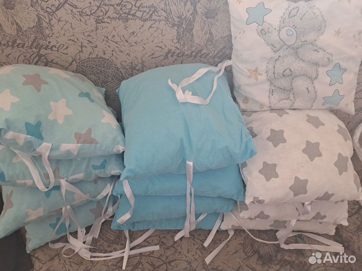 Бортики в кроватку