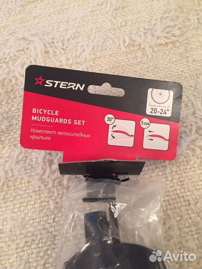 Набор велосипедных крыльев 20-24’’ черный