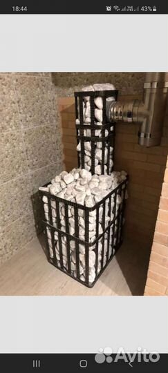 Сетки для камней на трубу печи