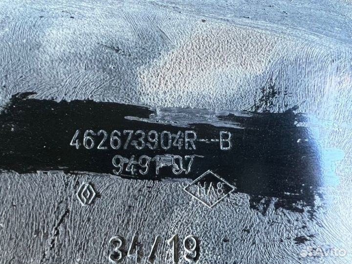 Защита топливных трубок Renault Arkana пробег 46