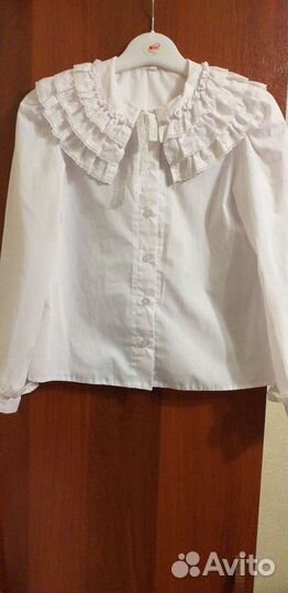 Блузки для школы Р 122-128
