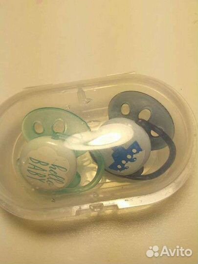 Пустышки avent 0-6