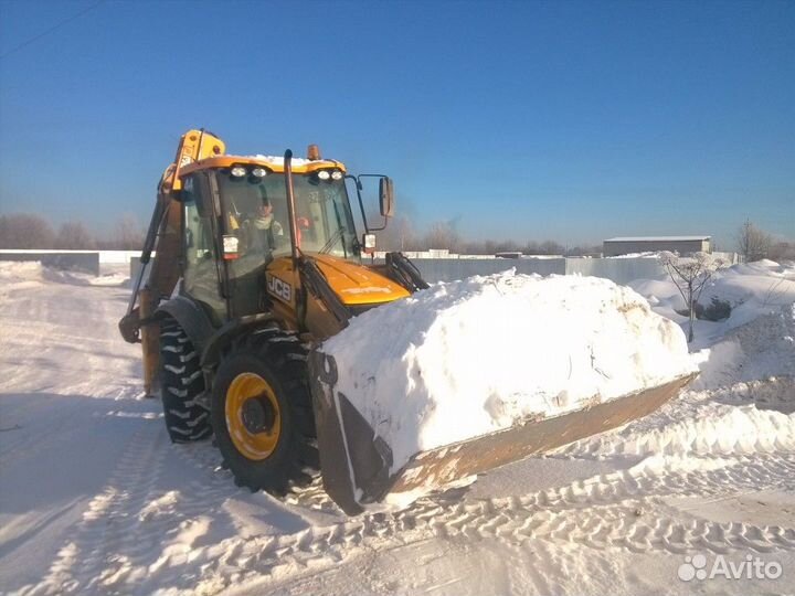 Аренда экскаватора погрузчика / Аренда jcb