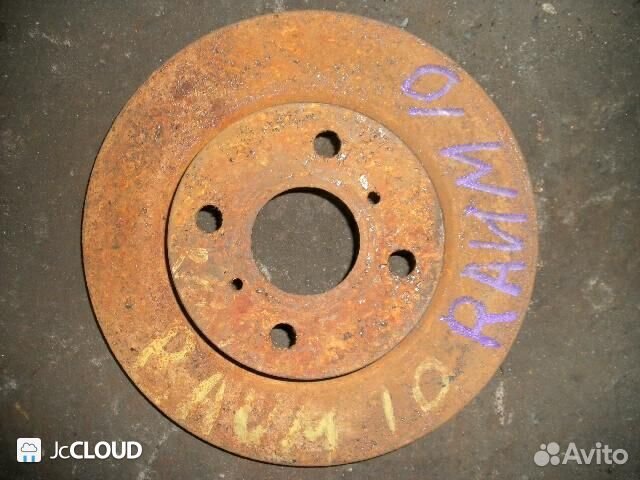 Тормозной диск на toyota raum EXZ10 5E