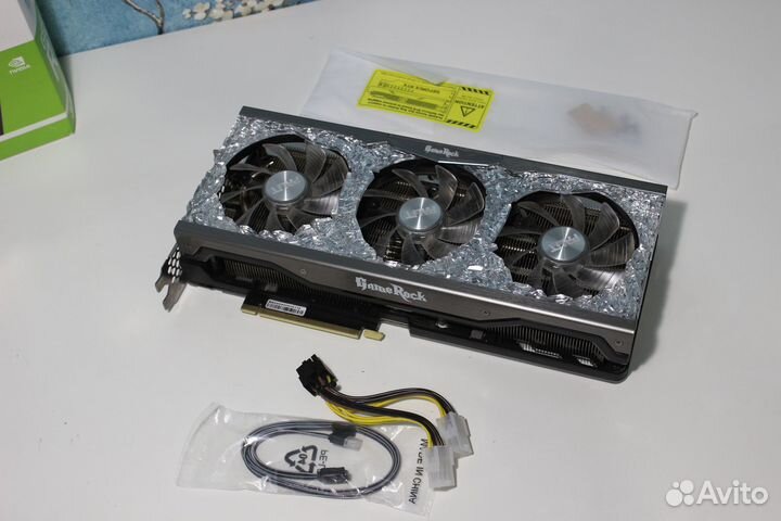 Видеокарта RTX3080 Gamerock OC 10G gddr6 (Б/У – 3