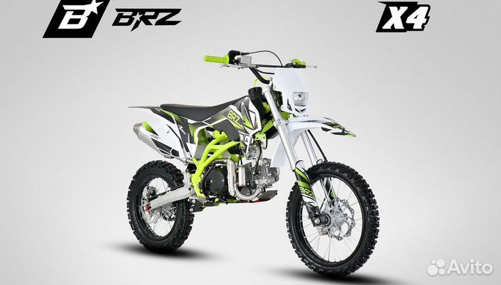 Питбайк BRZ X4 125сс 17/14