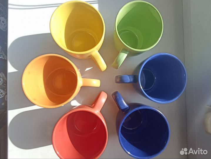 Набор чашки и блюдца на подставке