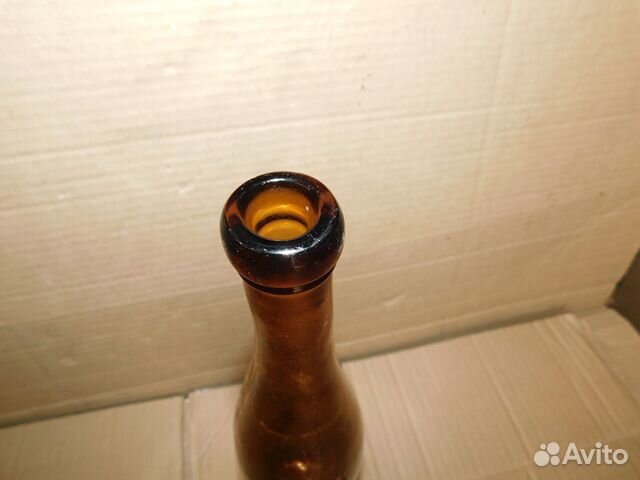 Старинная пивная бутылка,Шаболовский пивоваренный