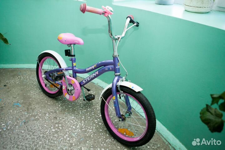 Велосипед детский 18 дюймов для девочки