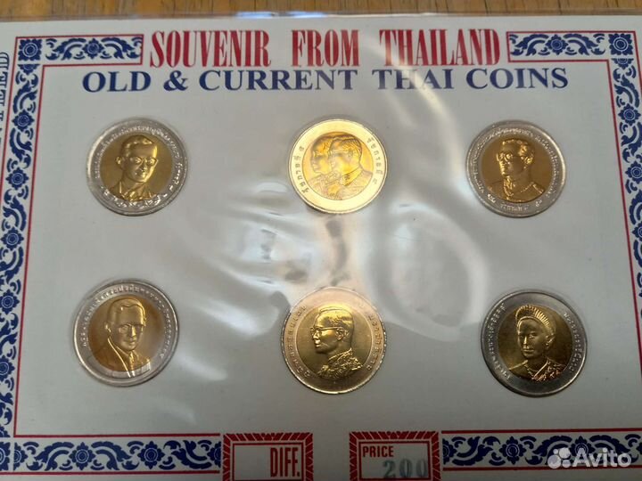 2 Набора юбилейных монет Таиланда