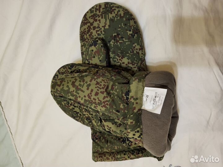 Рукавицы зимние армейские