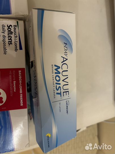 Линзы acuvue oasys