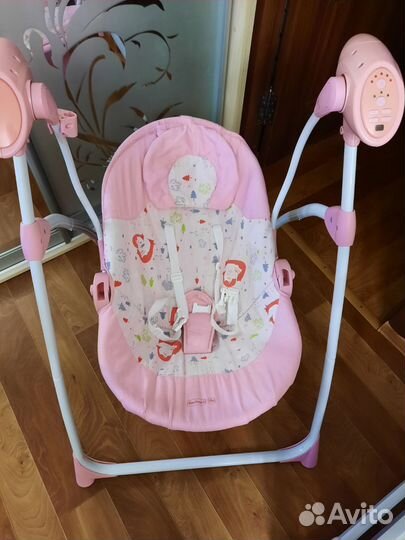 Детские электронные качели для новорожденных