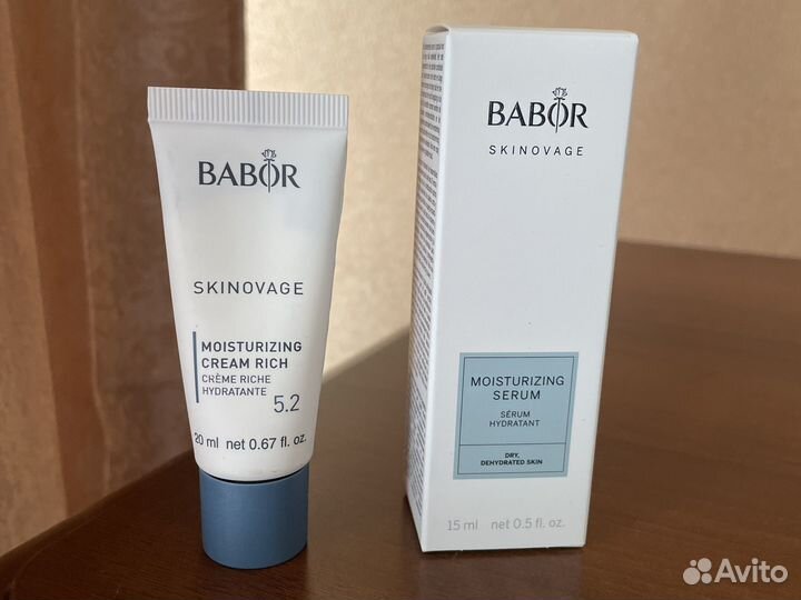 Мини крем и сыворотка Babor