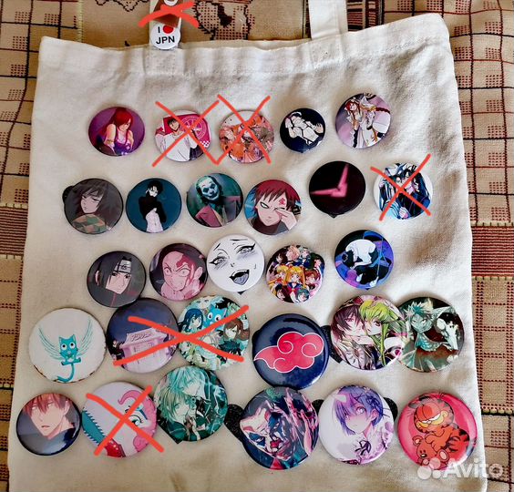 Аниме значки