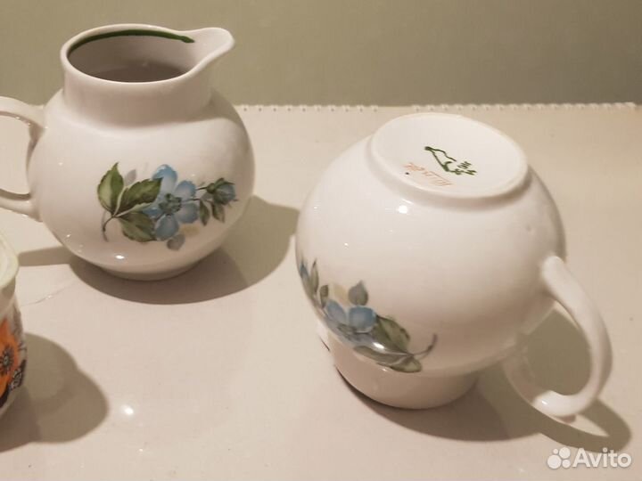 Сливочник фарфор 90е годы