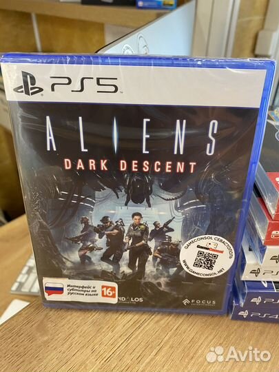 Aliens: Dark Descent диск для PS5 новый
