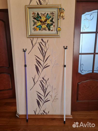 Палка телескопическая для одежды и штор