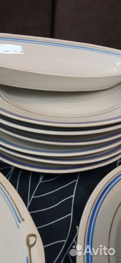 Столовый сервиз СССР Корея, 21 предмет