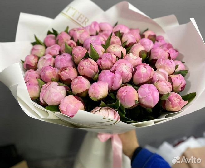 Пионы Цветы Букеты