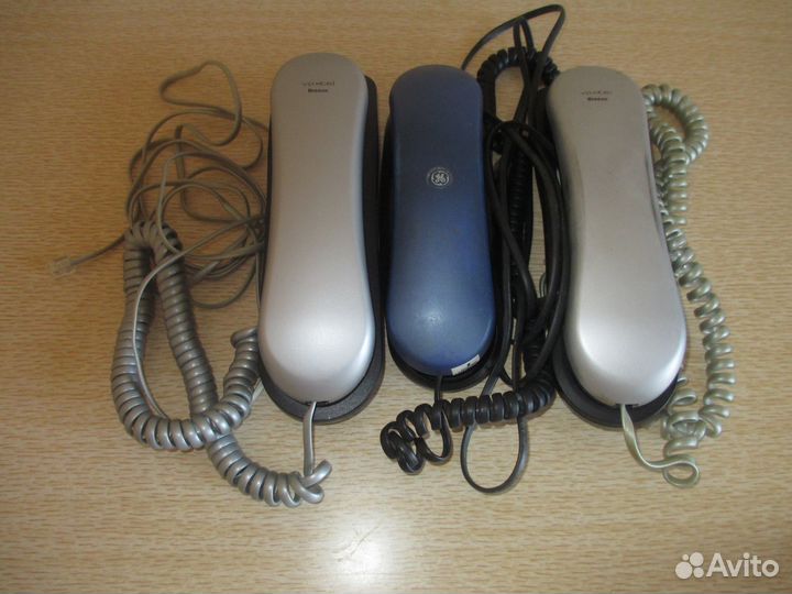 Проводной телефон трубка, кабель телефонный