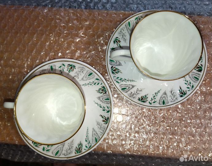 Чашка с блюдцем лфз СССР