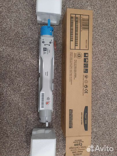 Картридж Xerox Phaser 6360 цвет Cyan. 106R01214