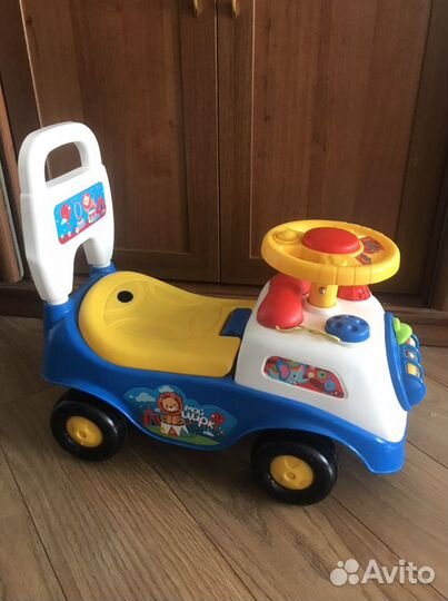 Машинка каталка и тележка