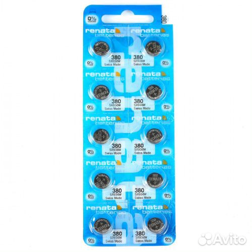 Батарея Renata 380;SR936W 10 шт